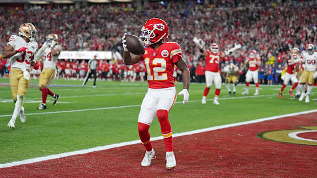 Kansas City Chiefs WR Mecole Hardman